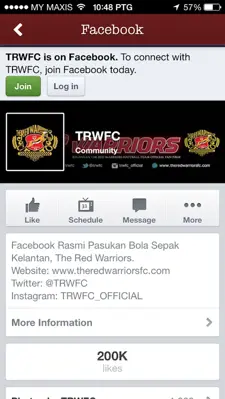 TRWFC android App screenshot 1